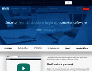 maxifiplanner.com screenshot