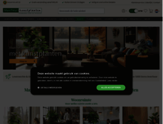 maxifleur-kunstplanten.nl screenshot