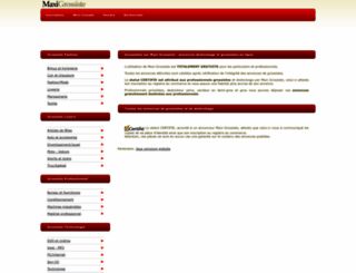maxigrossiste.com screenshot