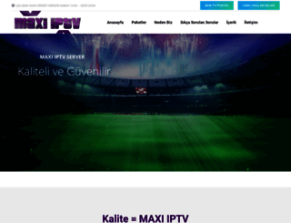 maxiiptv.com screenshot