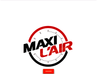 maxilair.com screenshot