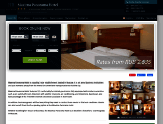 maxima-panorama.hotel-rv.com screenshot