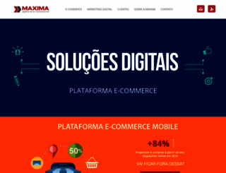 maximaecommerce.com.br screenshot