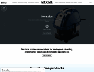 maximaitalia.com screenshot