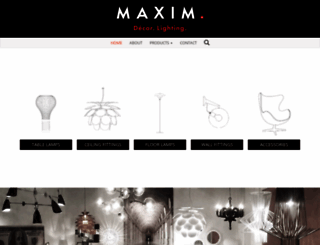 maximdecor.net screenshot