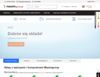 maximgroup.pl screenshot