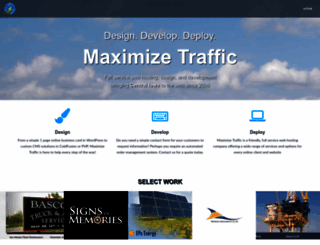 maximize-traffic.com screenshot