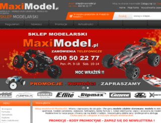 maximodel.com.pl screenshot