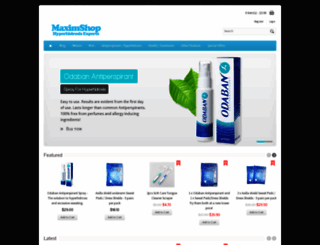 maximshop.co.nz screenshot