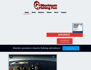maximumfishingfun.com screenshot