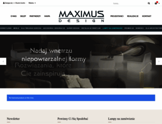 maximus-oswietlenie.pl screenshot