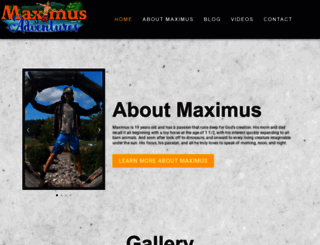 maximusadventures.com screenshot
