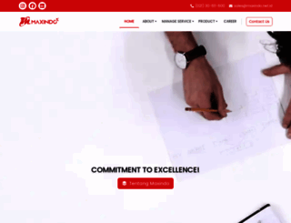 maxindo.net.id screenshot