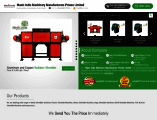 maxinindia.in screenshot