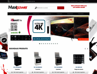 maxipower.com screenshot