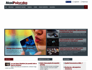 maxipozyczka.pl screenshot