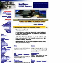 maxirealty.com screenshot
