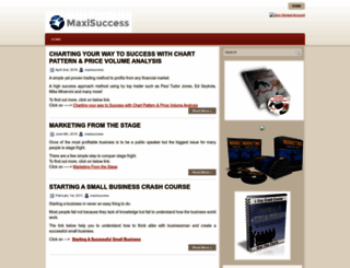 maxisuccess.com screenshot