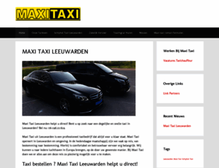 maxitaxi.nl screenshot