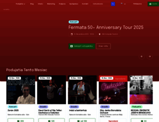 maxiticket.sk screenshot