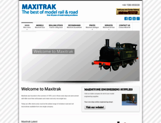 maxitrak.com screenshot