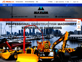 maxizm.en.alibaba.com screenshot