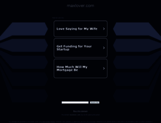 maxlover.com screenshot
