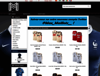 maxmaillots.org screenshot