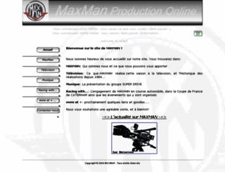 maxman.com screenshot