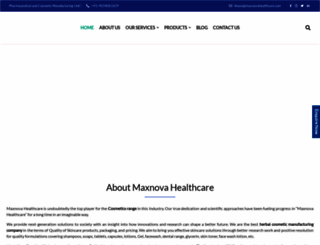 maxnovahealthcare.com screenshot