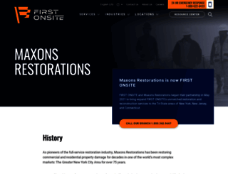 maxons.com screenshot