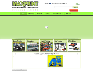 maxprintnz.com screenshot