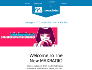 maxradio.fm screenshot