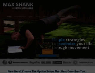 maxshank.com screenshot