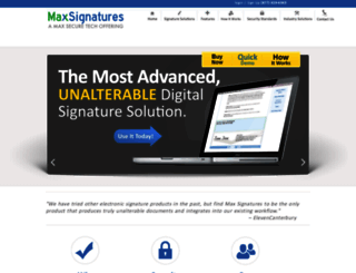 maxsignatures.com screenshot