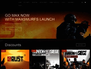 maxsmurfs.com screenshot