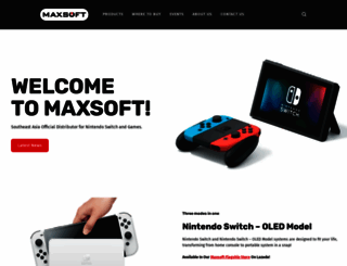 maxsoftonline.com screenshot