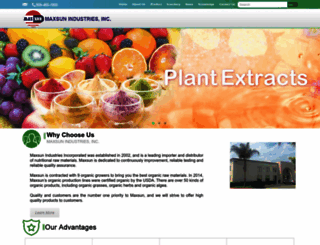 maxsunindustry.com screenshot