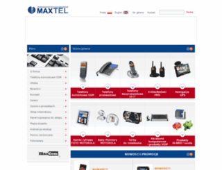 maxtel.pl screenshot
