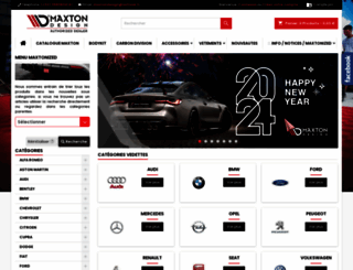 maxtondesign.fr screenshot