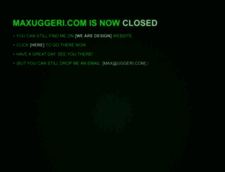 maxuggeri.com screenshot