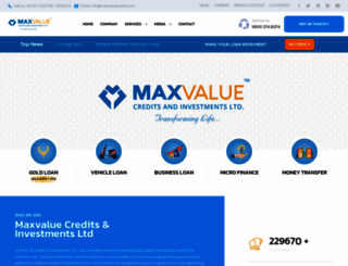 maxvaluecredits.com screenshot