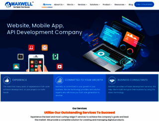 maxwellglobalsoftware.com screenshot