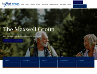 maxwellgroupphysicians.com screenshot