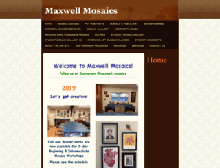 maxwellmosaics.com screenshot