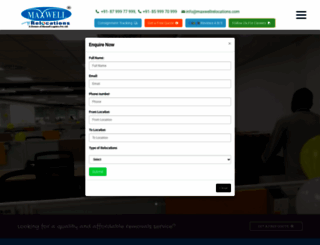 maxwellrelocations.com screenshot