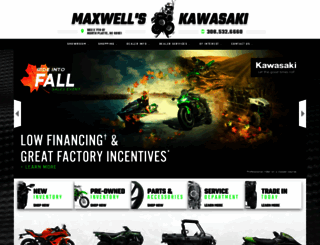maxwellskawasaki.com screenshot