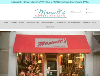 maxwellsofclare.com screenshot