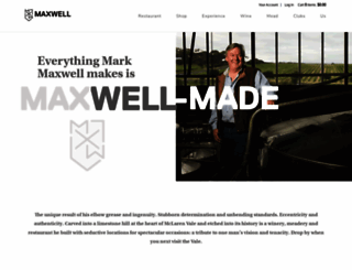 maxwellwines.com.au screenshot