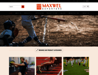 maxwelsports.com screenshot